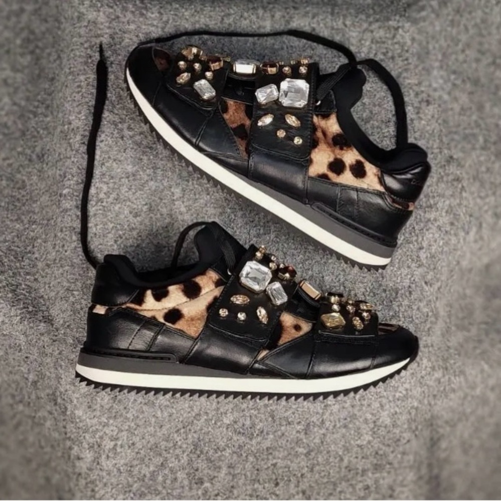 Dolce & Gabbana Leopard pattern stones velutto leovit.nap Sneakers - Picture 2 of 13
